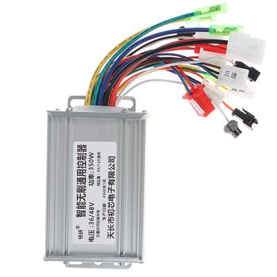 36V/48V 350W bezsuku motora kontrolieris līdzstrāvas motora regulatora ātruma regulators