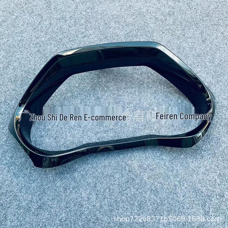 Harrier Highlander Venza Instrumentpanelram: Svart instrumentbräda displaydekoration för 20 modeller