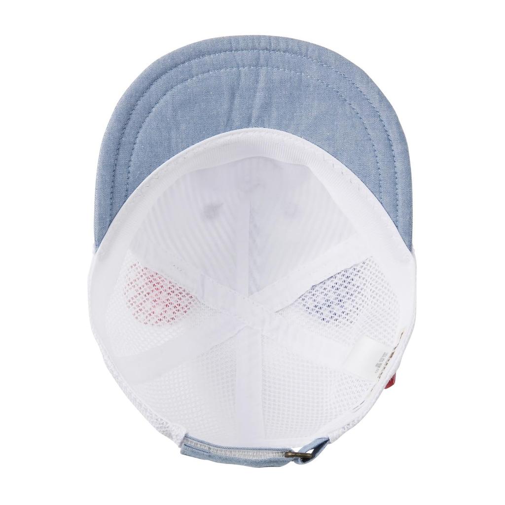 [MIKIHOUSE HOT BISCUITS] Cap for boys and girls, baby, children's clothing, blue, M (50-52cm) 72-9106-681