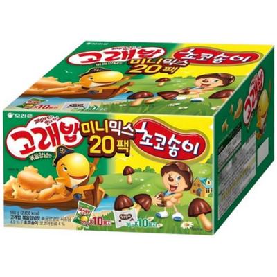 Orion Goraebab 10Pcs & Choco Boy 10Pcs Set Box