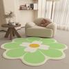 Non-slip Irregular Round Rug, Nordic Soft Plush for Bedroom Living Room Decor