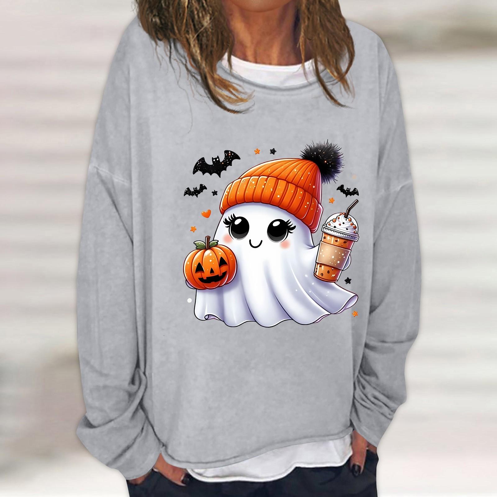 

Женская повседневная модная винтажная толстовка с длинным рукавом и круглым вырезом с принтом, многослойный пуловер, топ XXL