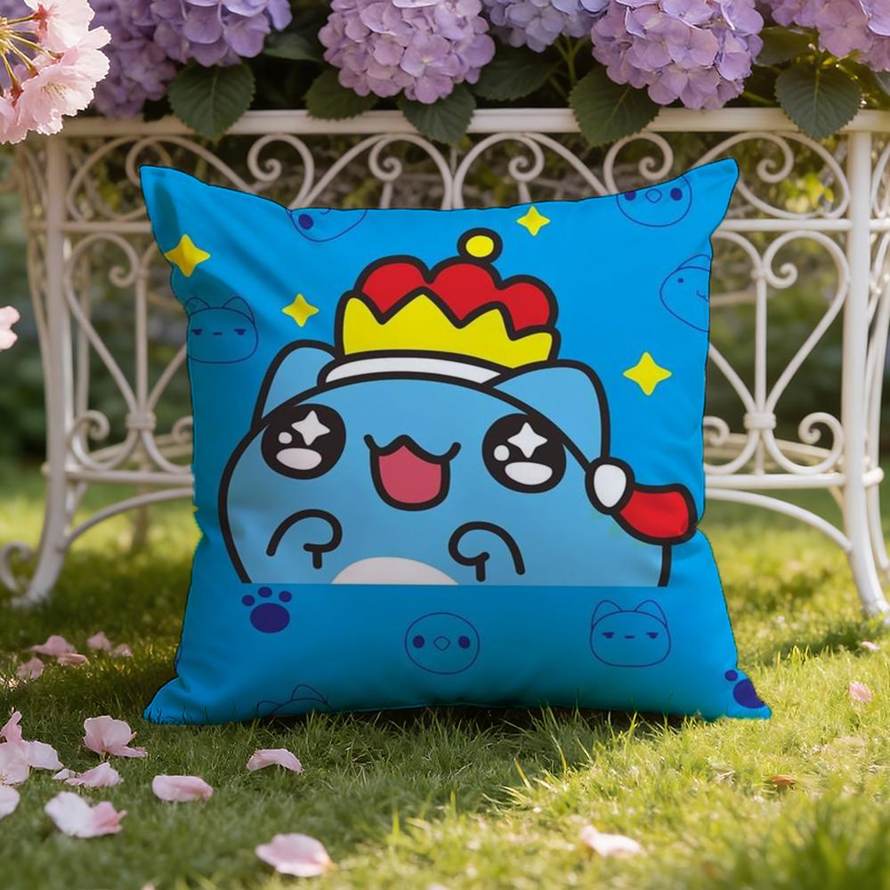 B-Bugcat C-Capoo Cushion Cover Home & Car Dual-Scene Pillow Cover: Reversible for Premium Comfort