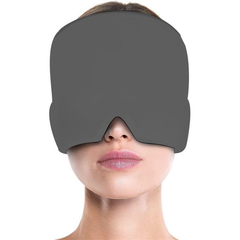 Relief Headgear Migraine Relief Cap Gel Ice Cap Cold Compress Therapy Cap Ice Head Wrap Pack Eye Mask For Pressure Relieve Pain