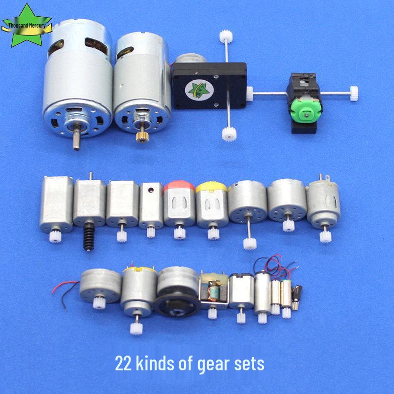 DIY Science & Tech Gear Pack: Rack & Pinion Reduction Gearbox Models & Accessories