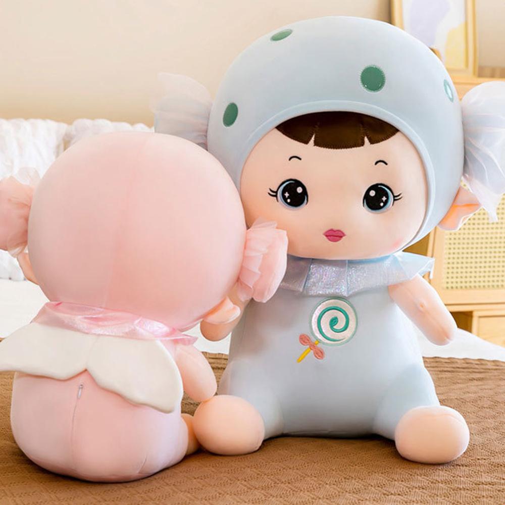 Cute Plush Toy With Candy Style Cuddly Animal Toys Sleeping Pillow Toy For Girls