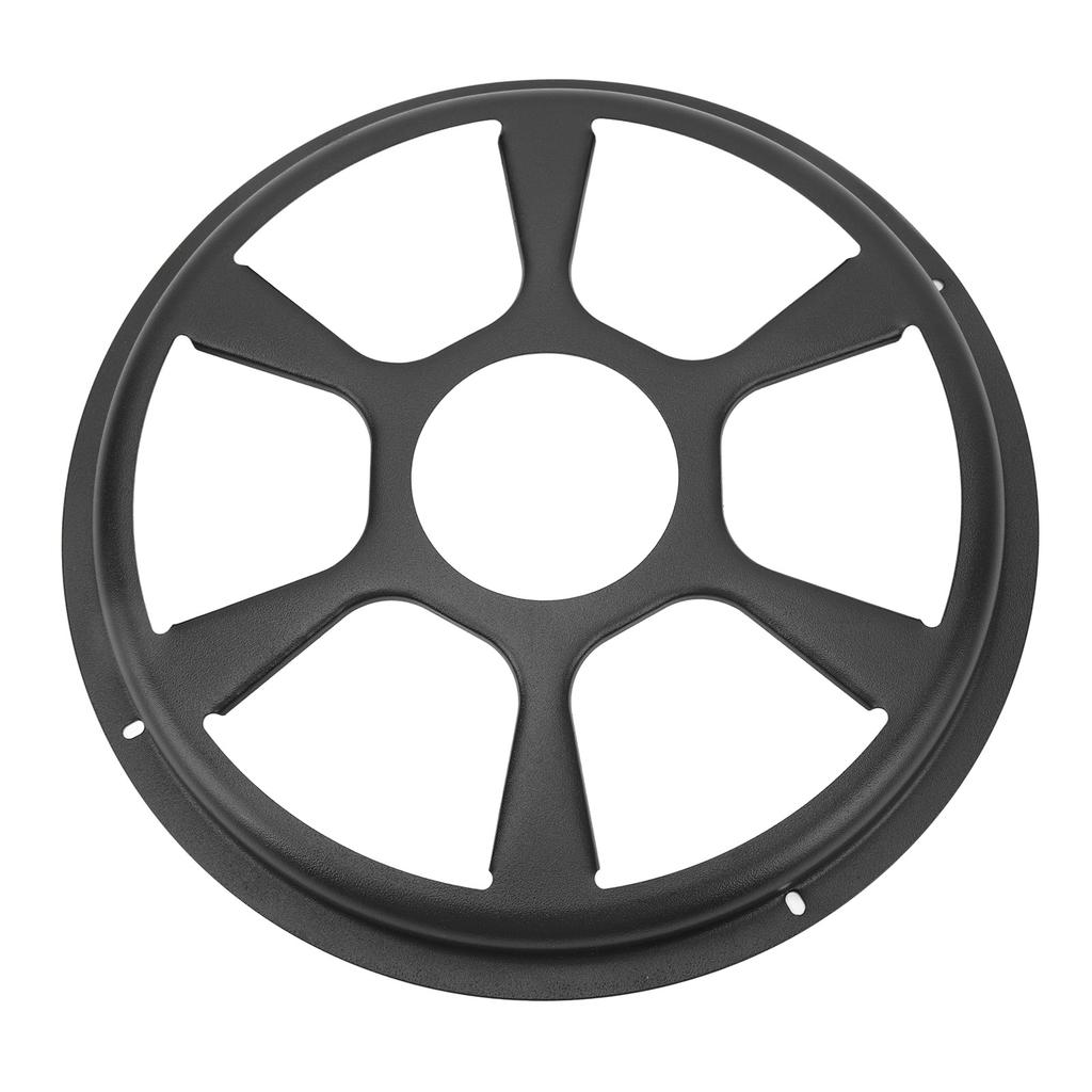 10in Speaker Grill Cover High Elasticity Black Iron Speaker Grille Protective Cover Universal for Car RV