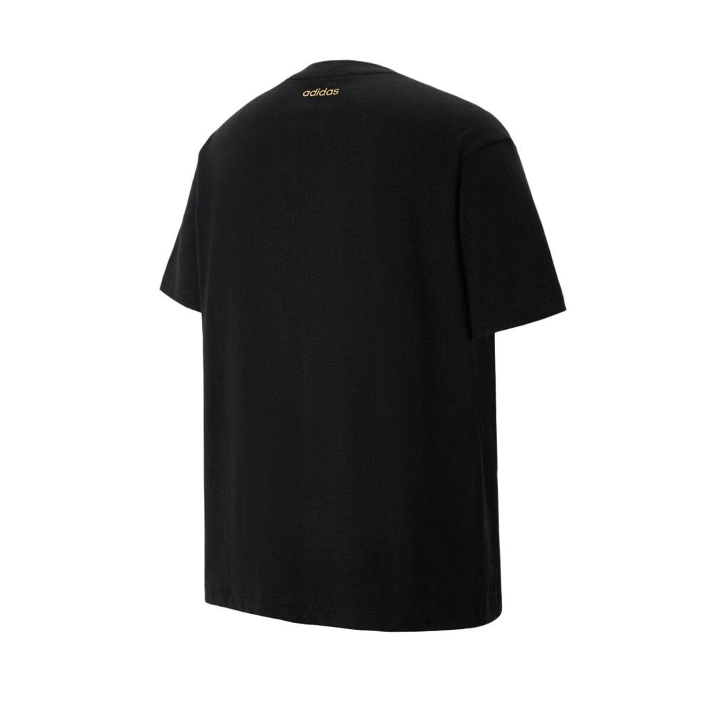 Adidas Comfortable Breathable Round Neck Pullover Short Sleeve T-Shirt Unisex Tops KC4597