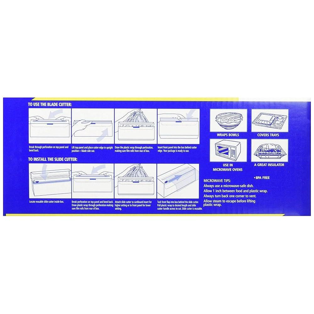 KIRKLAND Stretch-Dicht-Frischhaltefolie 30,48 cm x 914,4 m