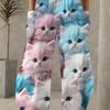 Women's Standard Size Fashion Trendy 3D printing oom Print Wide-Leg Pants,Comfortable and Suitable for All Seasons