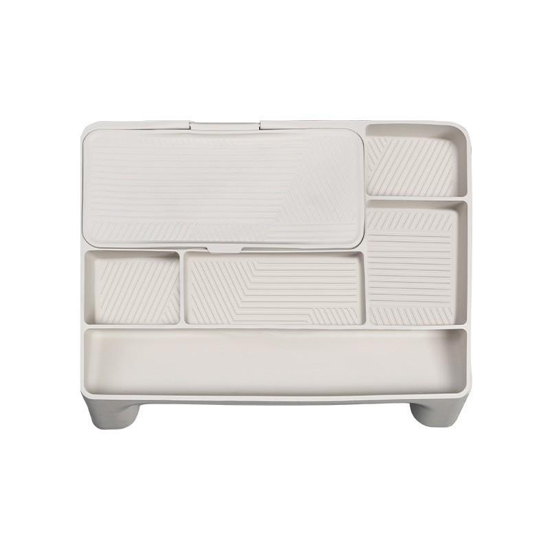 Zhijie R7 Screen Rear Storage Box: Car Console Tissue and ETC Tray Accessory