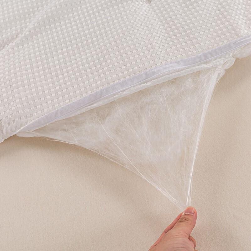 Muji Waffelpiqué Maulbeerseiden-Steppdecke