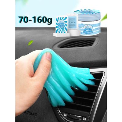 70-160g Gel per la pulizia dell'auto, spolveratore, detergente per interni auto, detergente per la casa e l'ufficio, detergente in polvere per colla, strumento per la pulizia dei dettagli