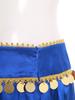 Womens Belly Dance Pants Low Waist Sequins Loose Harem Pants Baggy Design Halloween Arabian Performance Costume