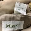 Tag Attached Jefferson Wool Tailored Jacket Single 3-Button Yellow Beige Men's S(USED)