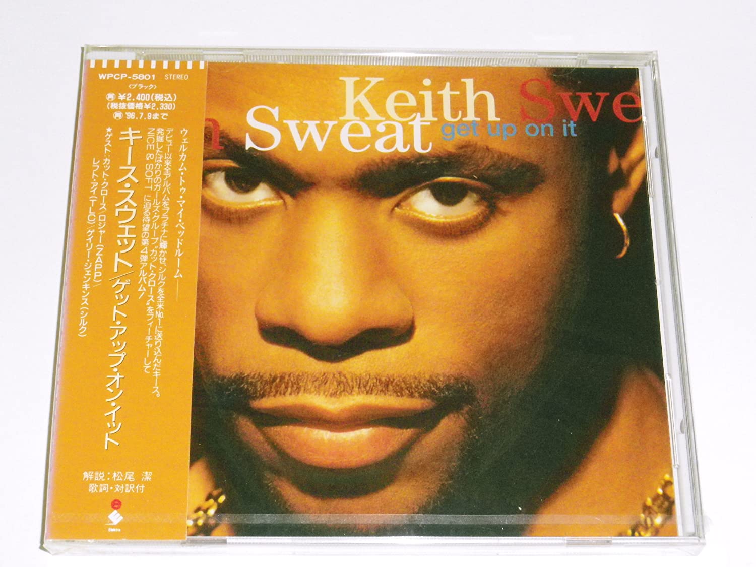 

CD KEITH SWEAT - Get Up On It WPCP5801 Japan Rap & Hip-Hop/R&B Used