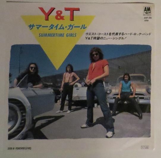 

7inch Record Y T Summertime Girls AMP226 AM 1985 Japan Rock Used