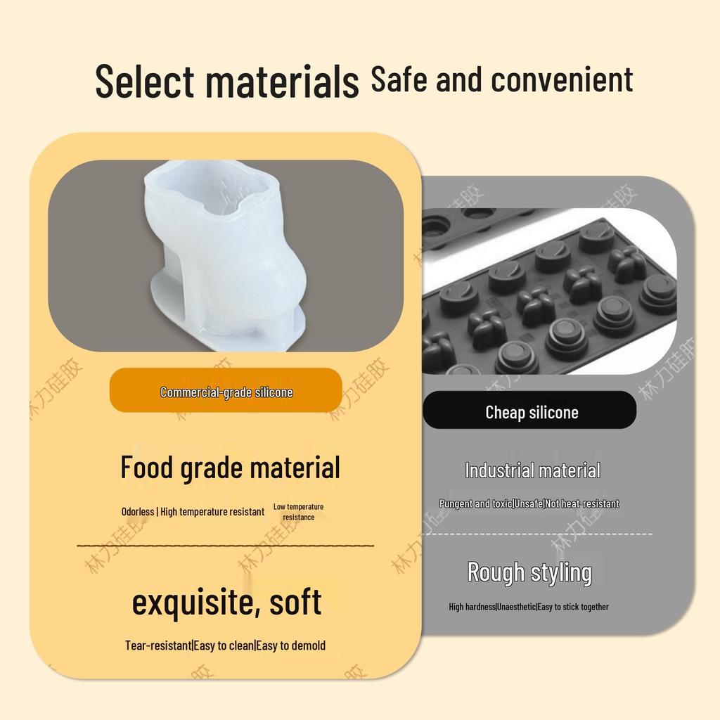 Year of the Horse Fu Character Silicone Mousse Mold for Animal French Desserts