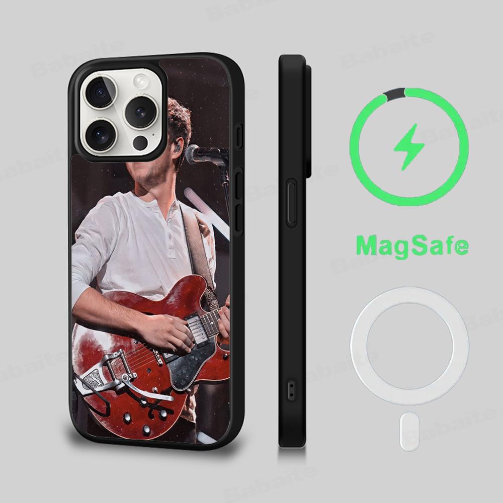 Singer N-Niall H-Horan Phone Case Magnetic Case For IPhone 16 14 13 12 11 15 Pro Max Plus For Magsafe Wireless Charge Cover