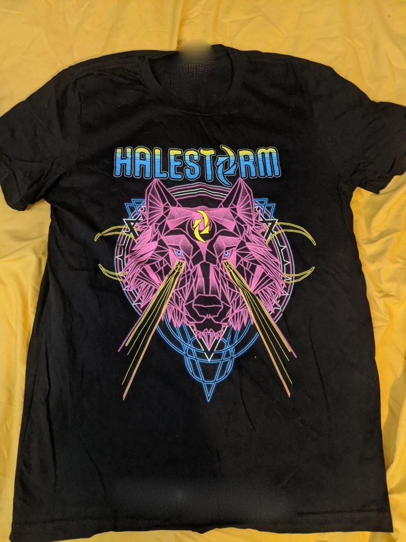 Vintage Halestorm 2019 Tour Heavy Cotton Black S-234XL Unisex Shirt CM455 XXXXL