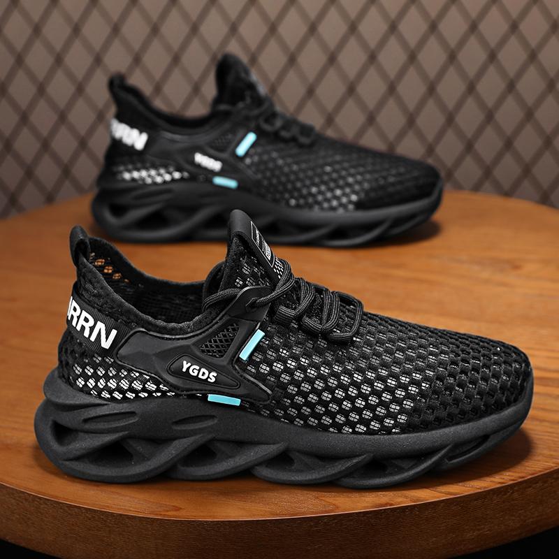 

CYYTL Летние сетчатые кроссовки Дышащая обувь для мужчин Повседневная уличная Беговая Теннисная Роскошная платформа Спортивная Походная Дизайнерские лоферы 44