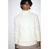 H M Turtleneck Sweater Regular Fit creaM