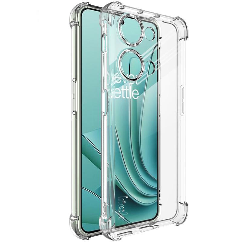 IMAK For OnePlus Nord 3 5G/Ace 2V Flexible TPU Phone Case Drop-proof Airbag Clear Back Cover