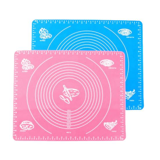 Non-stick Silikon Bakverk Kake Deig Rullematte Matlaging Baking Kjøkkenverktøy