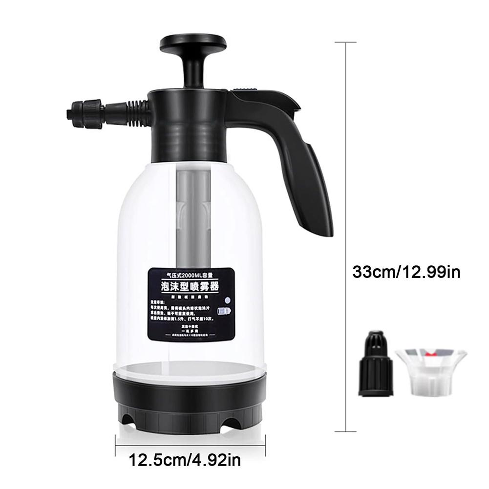 Schaumsprüher Autowäsche Gießkanne Autoreinigungssprüher Auto Kanone Schnee Schaum Autofensterreinigung Seifenflasche Autozubehör