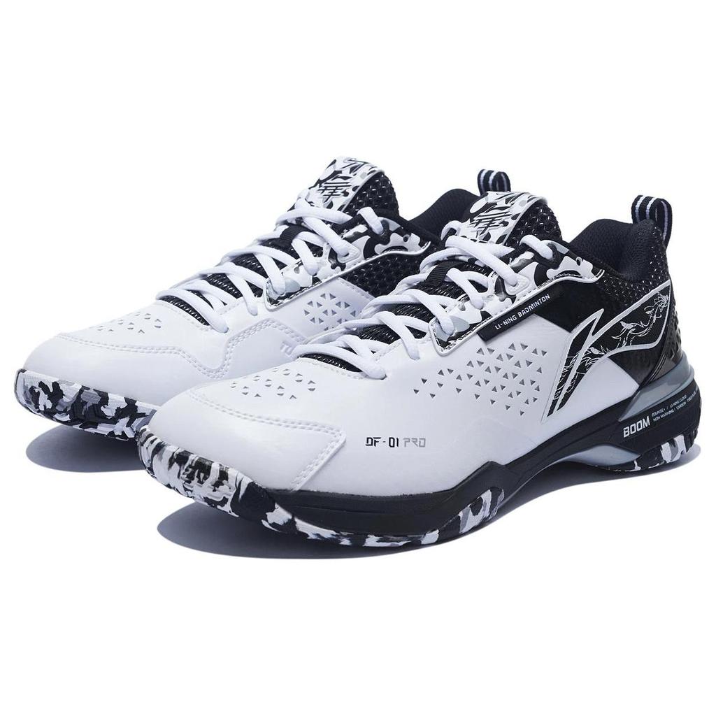 Li Ning Blade Pro Textil, Piele Sintetică, TPU Confortabil Rezistent la Alunecare Rezistent la Abraziune Partea Joasă Pantofi de Badminton AYAT005-3