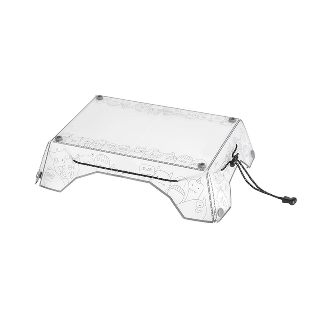Light Weight Portable Camping Table Foldable Portable Picnics Tray Outdoor Cooking Table for Picnics Hiking Easy to Clean