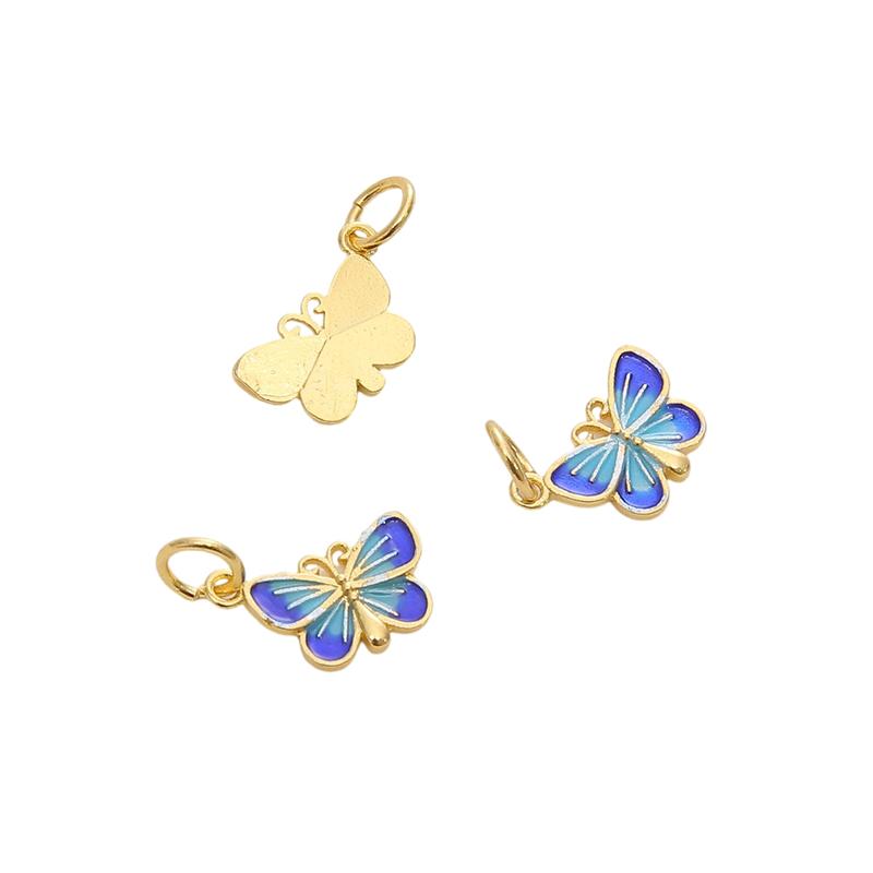 Copper Cloisonn Beads Charm Accessories For DIY Jewelry Making Bracelet Earring Necklace