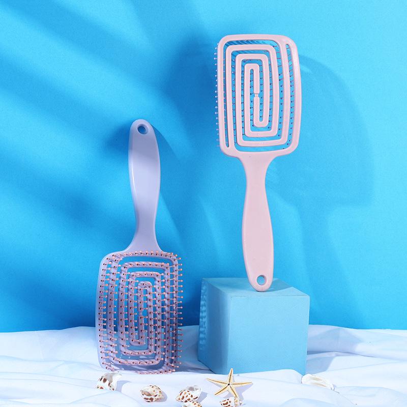 

Hot-Selling Detangling Vent Brush Hair Styling & Massage Comb фиолетовый