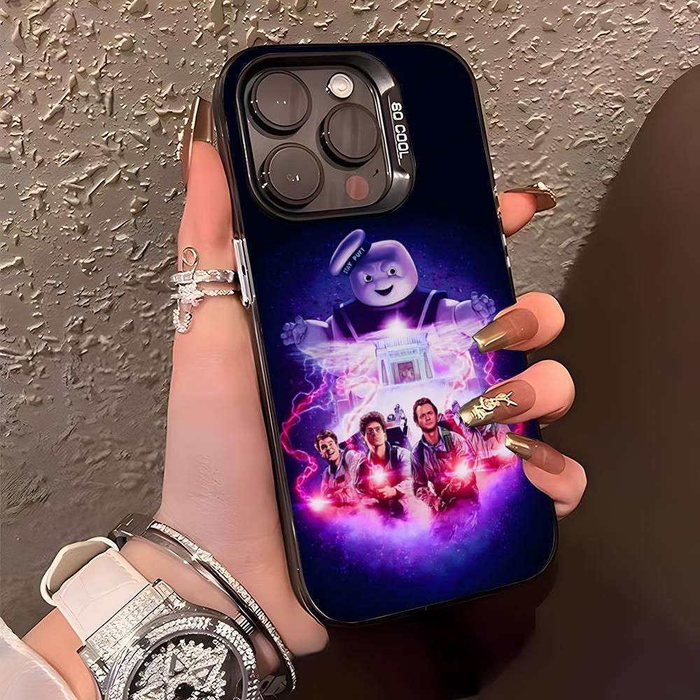 Film G-Ghostbusters Phone Case For IPhone17 Air 16 15 14 Plus 13 12 11 Pro XS Max Silver Black Bumper Case
