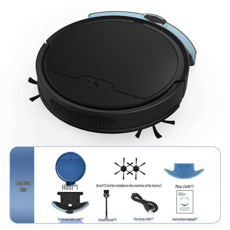 

Smart Vacuum & Mopping Machine with App Control and Water Tank чёрный