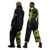 Y-3 Gfx Wrkwr Hip Hop Street Color Block Graffiti Print Casual Cargo Pants Unisex Cargo Pants Black IP7950