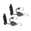 2 Piezas Colgador de Clip de Cuerda 1.8m Ajustable Polea de Cuerda para Luz de Crecimiento de Plantas Accesorios