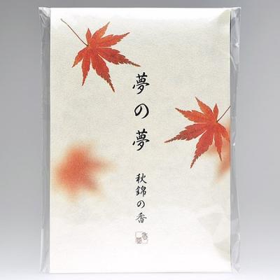 Nippon Kodo Yume No Yume Autumn Nishiki Incense 12 Sticks (Autumn Leaves)