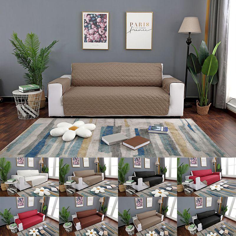 Strapazierfähiger Und Eleganter Waschbarer Sofa-Überwurf Mit Rutschfestem Armlehnendesign