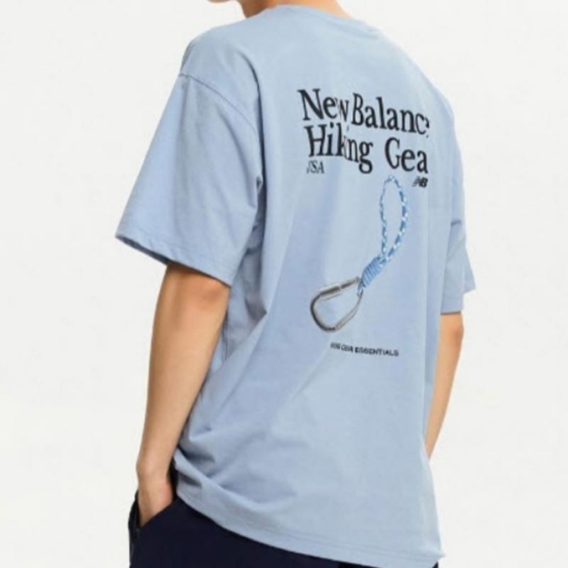 New Balance Short Sleeve Tee  C31   Nbnee22453 16  Uni Frozen Carabiner Half