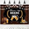 Whisky Zigarre Vintage Holz Fotografie Hintergrund Männer Geburtstagsdekorationen Partyzubehör Sommer Stil Bar Wanddekoration Vorhang