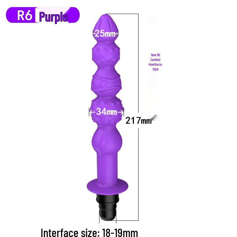 Modified Erotic Silicone Fascia Gun Massage Head for Muscle Relaxation
