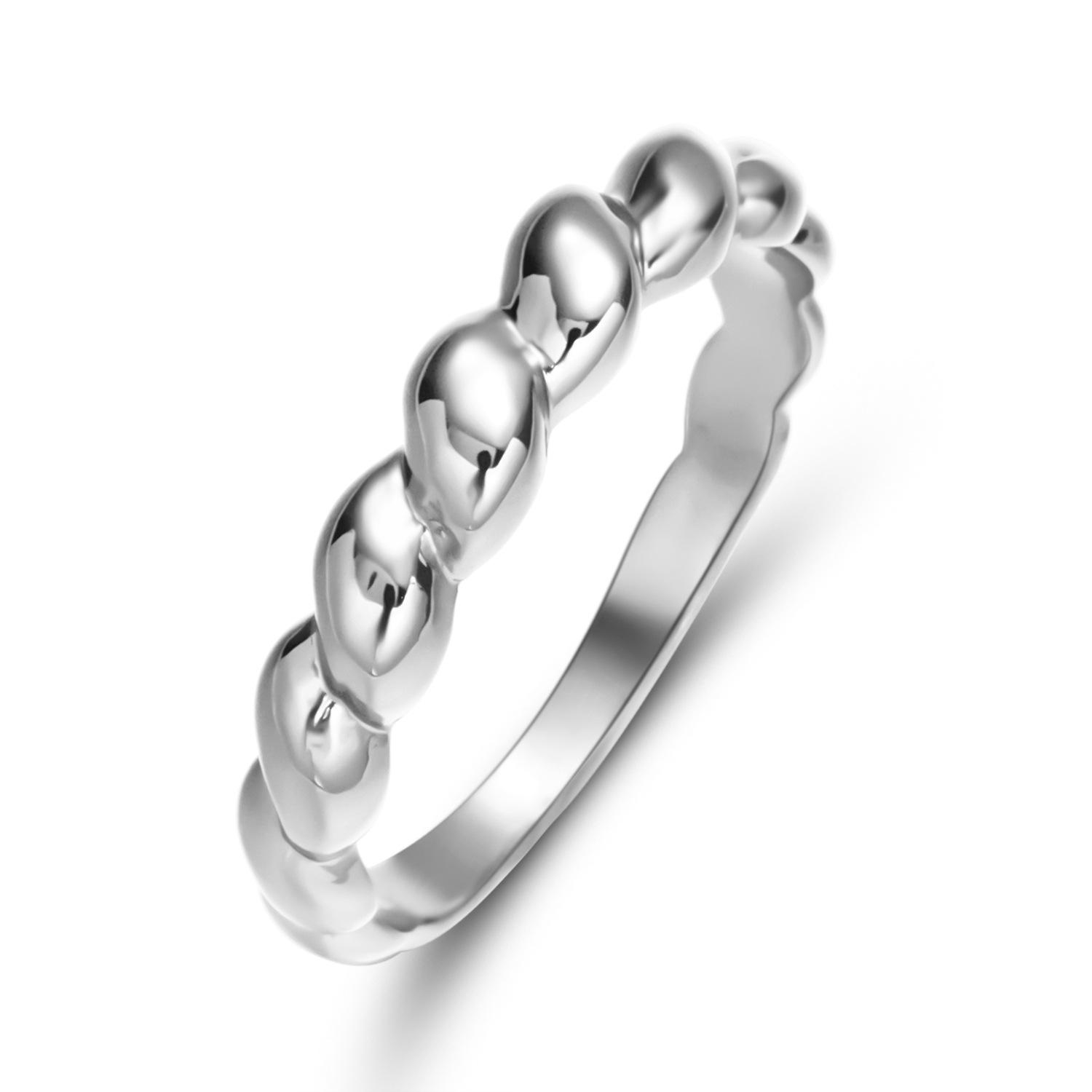 

Minimalist Geometric Square Ring - European & American Style Women s Fashion Index Finger Band Size 9