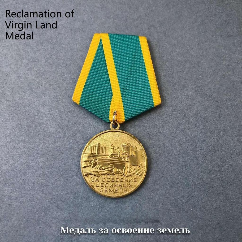 Soviet Medal, Commemorative Medal, Bia Railway Medal, Reclamation of Oil and Gas Fields, Southern Region, Metallurgical Badge, Metal, Listing