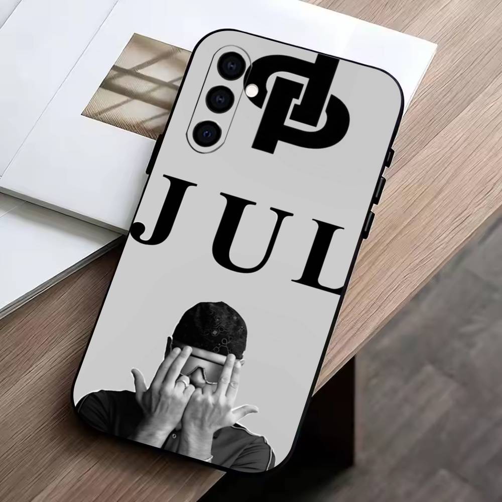 

rap Jul Phone Case Black Silicone Soft For Samsung Galaxy A73,A72,A71,A70,A53,A52,A51 Samsung a12