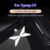 2PCS For Xpeng G9 2022 2023 2024 2025 LED Car Logo Laser Projector Welcome Door Lights Lamps Projection Atmosphere Light