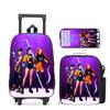 Kpop Witch Hunters Casual Backpack Digital Printing Men'S And Women'S Commuter Backpack Rod Backpack Student Bag