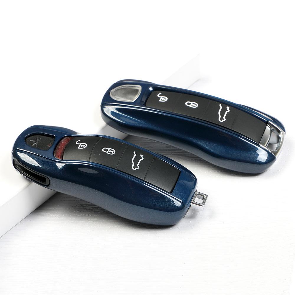 Porsche Key Shell - Midnight Blue (Cayenne, Macan, 911, Panamera, 718, Taycan)
