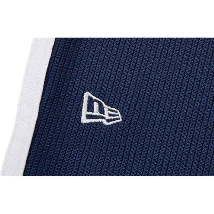 New Era Série Funcional SS25 MLB New York Yankees Vintage Americano Corte Solto Cordão Punhos com Elástico Malha Calças Jogger Unissex Joggers Azul-Marinho 14529380