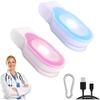 Nurse Light for Night Shift-Clip-on LED Flashlight for Badge Reel, Portable Nursing for Nurses,Healthcare Workers
